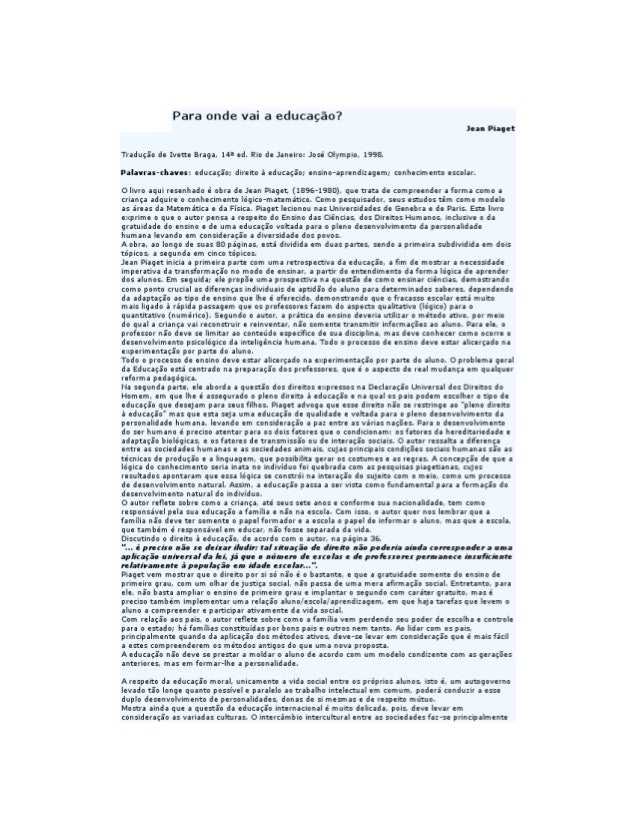 Livro Piaget Pdf